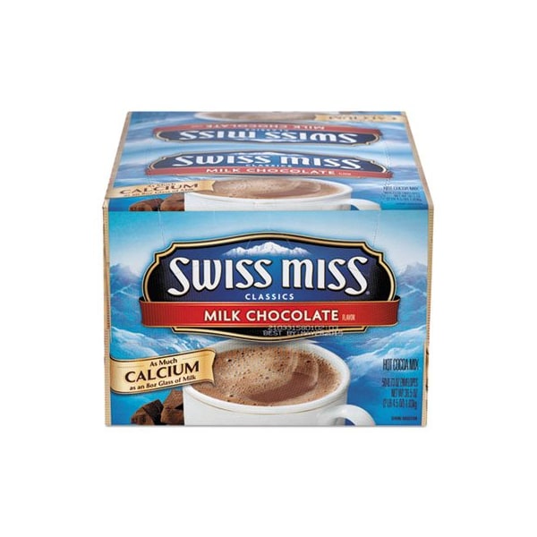 Five Star Distributors Swiss Miss, Hot Cocoa Mix, Regular, 0.73 Oz. Packets, 50PK 47491 - main